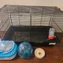 Hamster cage with accessories Image 4