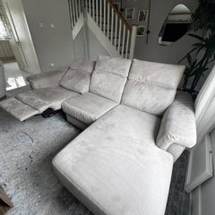 Natuzzi 3-seater sofa L shape with extendable seat