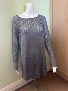 New Look top/tunic - sparkling silver