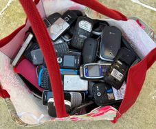 Bag of phones