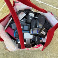 Bag of phones