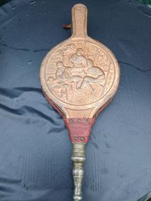 Presume Antique Fireplace Bellow