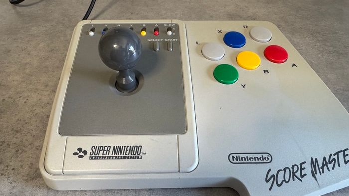 Score Master PAL Super Nintendo Controller Original Good Condition