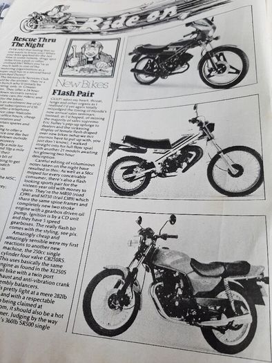 vintage biker magazine 1980