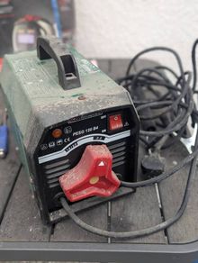Welding machine + helmet