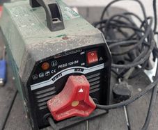 Welding machine + helmet
