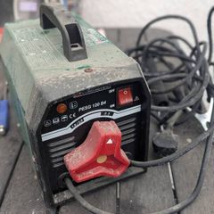 Welding machine + helmet