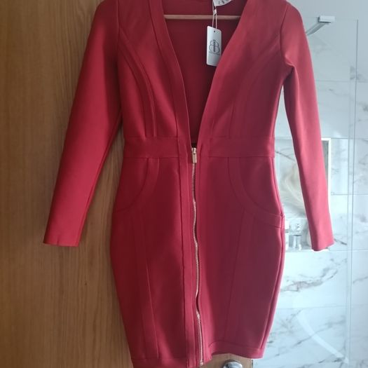 Becks boutique occasion cocktail bodycon spandex  bandage dress M 10 Brand new
