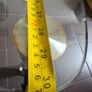 Teardrop shaped glass table Image 4