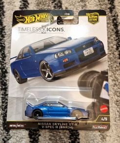Hot Wheels - Timeless Icons - Nissan Skyline GT-R V-SPEC II (BNR34)