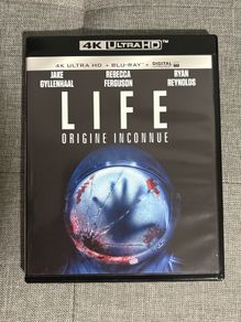 Life 2017 movie (4k uhd + blu ray) Jake Gyllenhaal & Ryan Reynolds