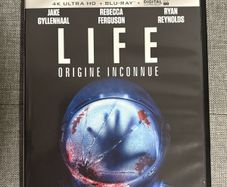 Life 2017 movie (4k uhd + blu ray) Jake Gyllenhaal & Ryan Reynolds