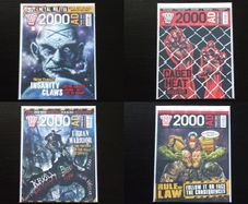 2000 AD progs 1601 to 1607