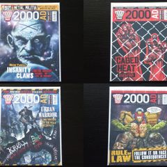 2000 AD progs 1601 to 1607