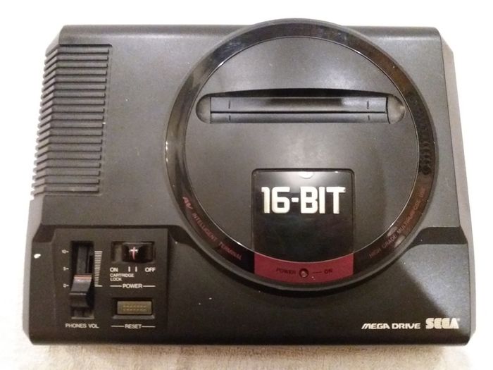 Japanese mega drive console boxed