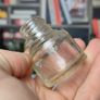 94 - Two Vintage Glass Screw Top Inkwell Bottles Image 5