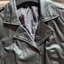 Real Leather Moto Jacket Image 2