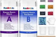 Epoxy Resin kit- 500ml /18.5oz Crystal Clear Epoxy Resin for Casting and Coating, Table Tops, Jewelry Making and Craft Decoration (FREE POSTAGE)