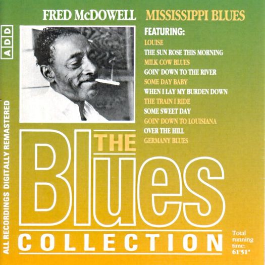 Fred McDowell. Mississippi Blues. CD. Free Postage!