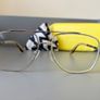 Marc Jacobs silver metal aviator style glasses eyeglasses Image 3