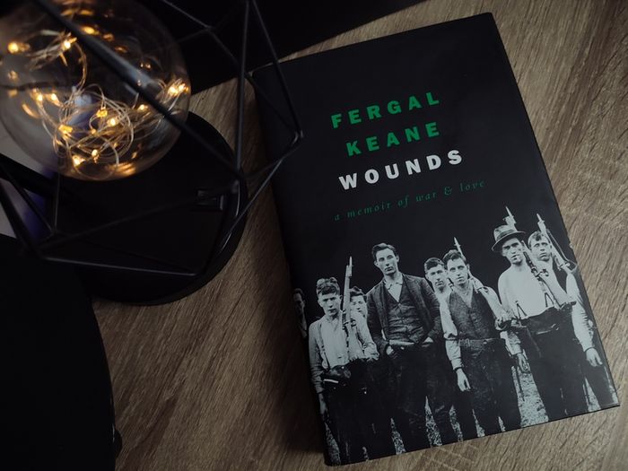 Wounds: A Memoir of War and Love ! Irish Interest ! Hardcover ! 2017 ! by William Collins !