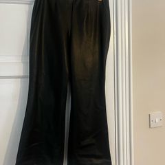 Part Two Faux Leather Trouser