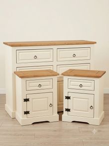 Matching Bedroom chest of drawers & locker set