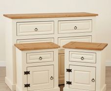 Matching Bedroom chest of drawers & locker set