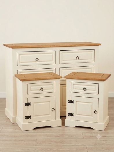Matching Bedroom chest of drawers & locker set