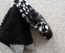 NEW.2x cosy winter socks. Age 9+