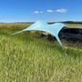 Sun Sail Beach Shelter Canopy  3 x 3 m XXL Beach Shelter Sun Sail UV 50+ Sun Protection Beach Tent Image 5