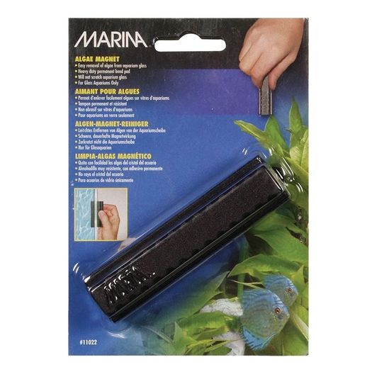 Marina Algae Magnet Cleaner Medium - Magnetic Aquarium Glass Cleaner
