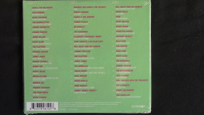Teenager In Love, Teenage Classics of the 50's & 60's. 3 x CD Box Set, still sealed