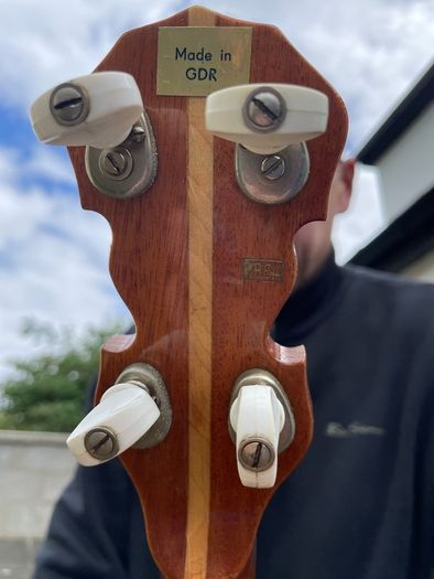 Vintage 4-String Tenor Banjo - Made in GDR (East Germany)