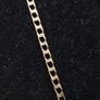 Vintage 9ct Solid Gold Fancy Curb Chain Necklace 60cm 4.17g Hallmarked Image 2