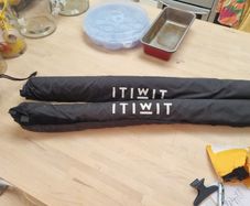 Roof bar protectors for kayaks etc