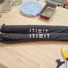 Roof bar protectors for kayaks etc