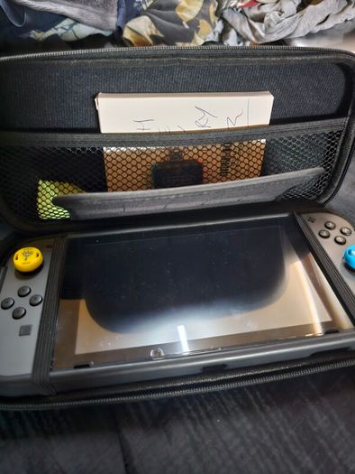 Switch v1 modded with jig jailbreak new spare battery 250