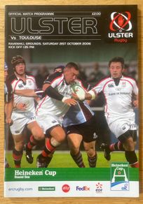 2006 Ulster v Toulouse - Heineken Cup Programme
