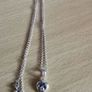 925 silver with love heart necklace Image 2
