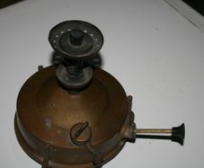 Vintage  brand portable Camping brass stove