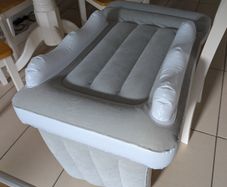 Kids blow up bed