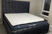 New Bed Frame Double Size Bed King Size Bed -Gaslift Bed-Ottoman Beds- 4ft Beds 4ft6 Bed 5ft Bed 6ft Bed Double Bed Small Double Bed King Bed Superking Bed Single Bed -Bed with Mattress Bed Frame