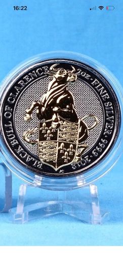 2 oz silver coin