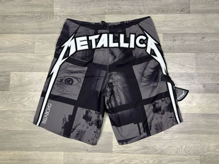 Vintage Billabong Metallica Limited Edition Board Shorts Mens W36