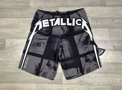 Vintage Billabong Metallica Limited Edition Board Shorts Mens W36