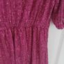 Ladies Lipsy Cerise Pink Sequin Top Size 10 Image 7