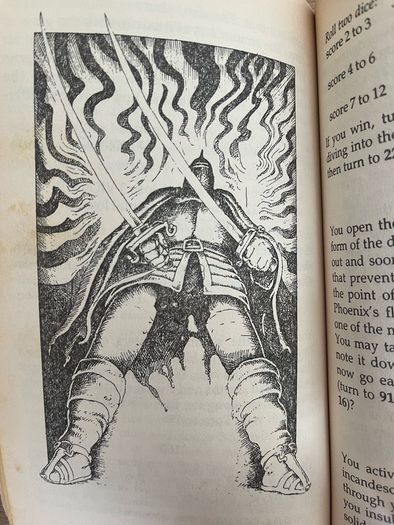 The Temple of Flame (Golden Dragon Fantasy Gamebooks - Dave Morris & Oliver Johnson)