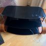 free glass tv stand Image 2