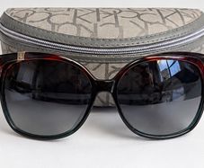 Calvin Klein Sunglasses Tortoiseshell Original CK Case